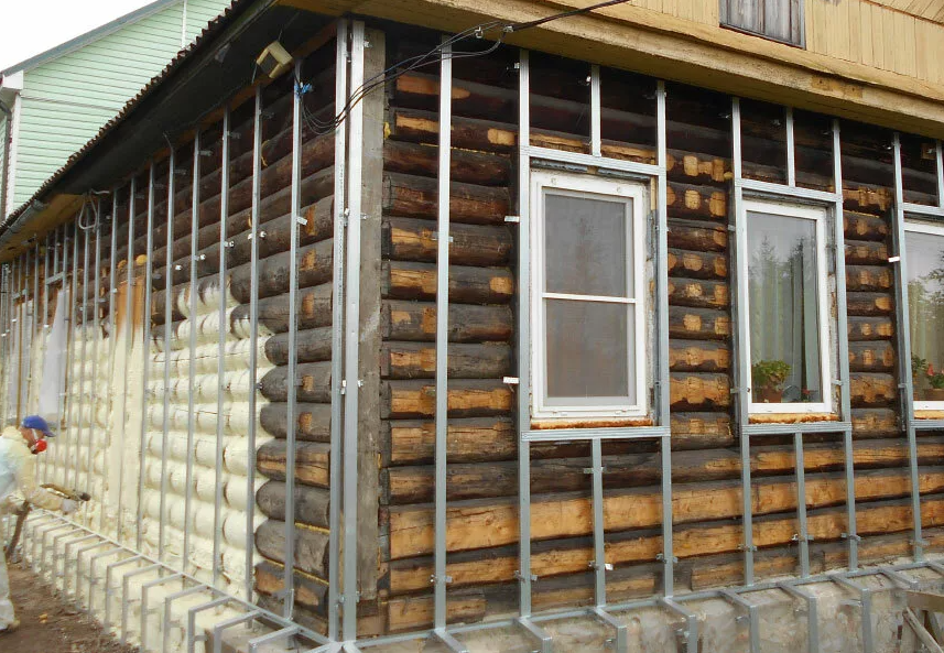 Обложить деревянный дом кирпичом?